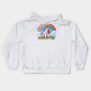 Unicorns & Rainbows Kids Hoodie